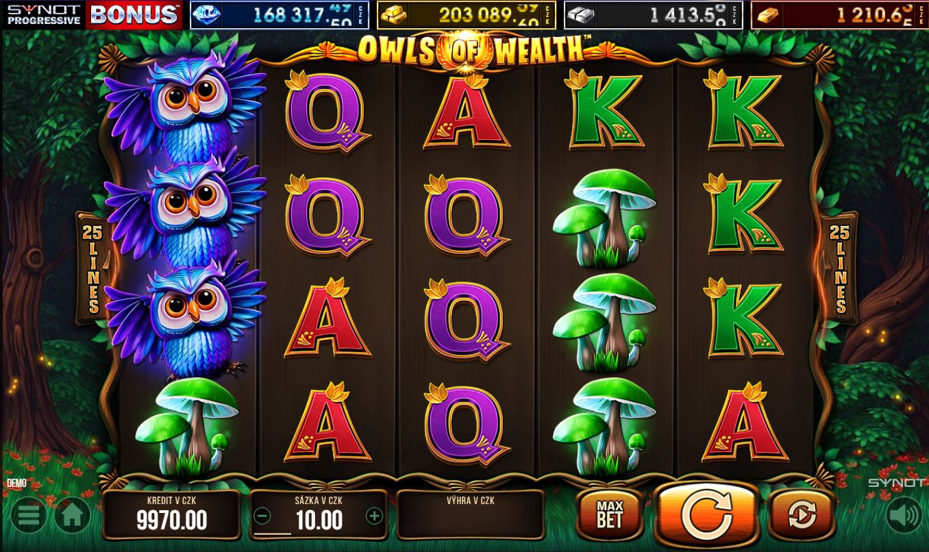 Owls of wealth od Synotu