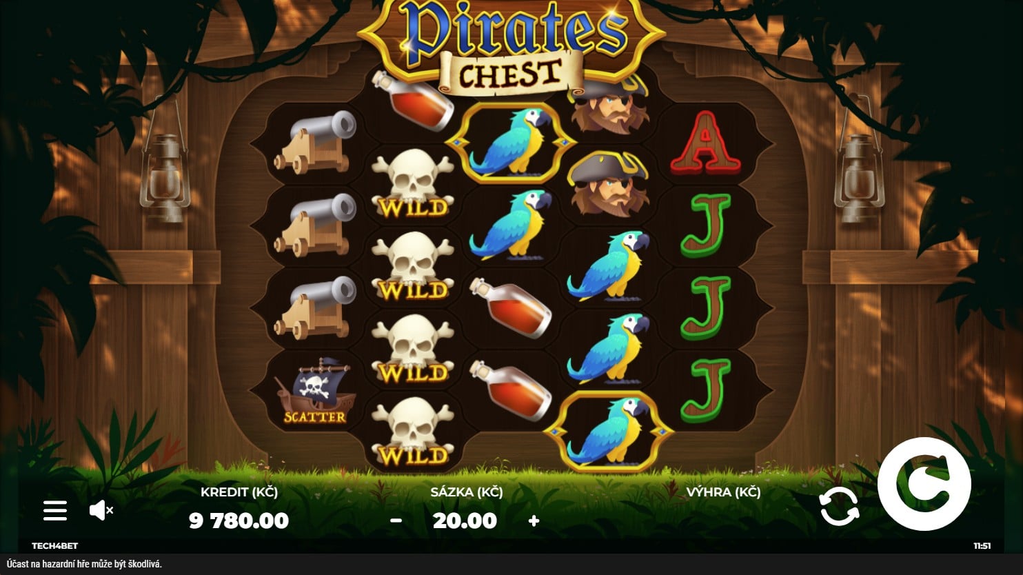 Pirates Chest Herna U Dědka