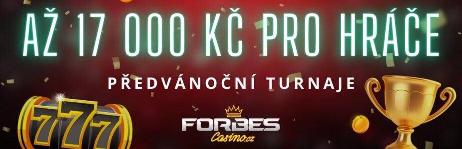 Předvánoční turnaje v casinu Forbes