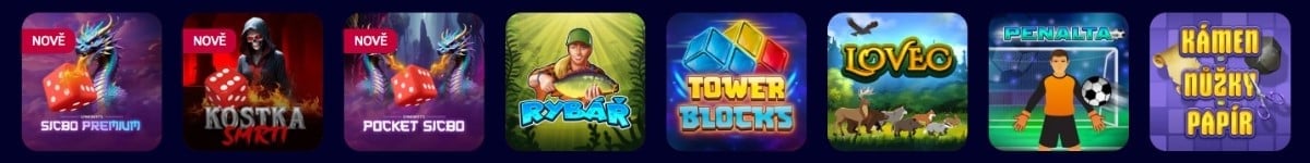 Speciální hry u LuckyBetu