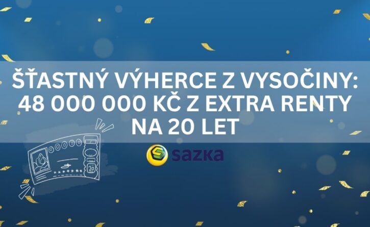Výherce Loterie z Vysočiny na Sazce