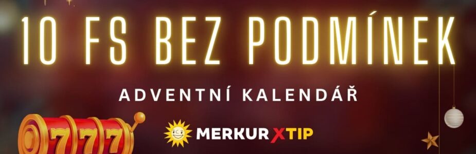 10 otoček zdarma bez podmínek v adventním kalendáři MerkurXtip