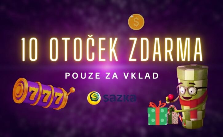 10 otoček zdarma u Sazky