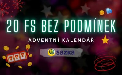 20 free spinů bez podmínek u Sazky