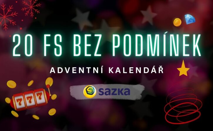 20 free spinů bez podmínek u Sazky