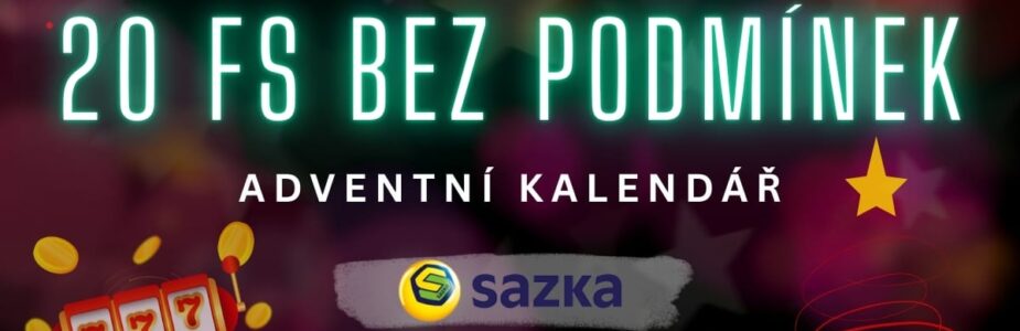 20 free spinů bez podmínek u Sazky