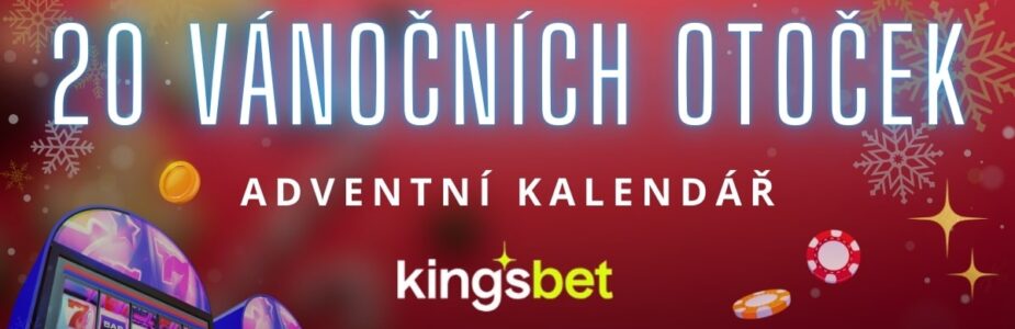 20 vánočních free spinů u Kingsbetu