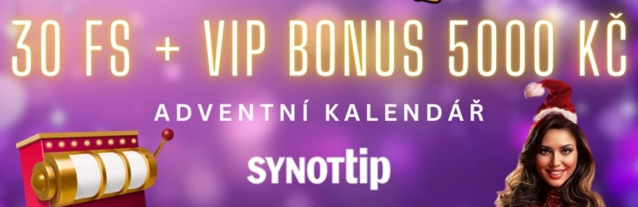 30 FS + VIP bonus 5000 Kč