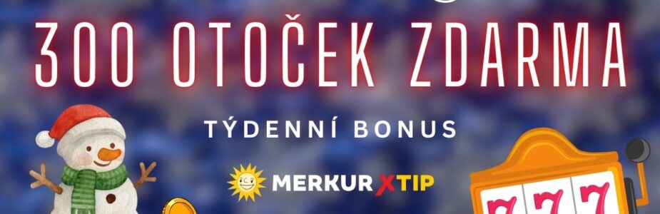 300 otoček zdarma u Merkuru