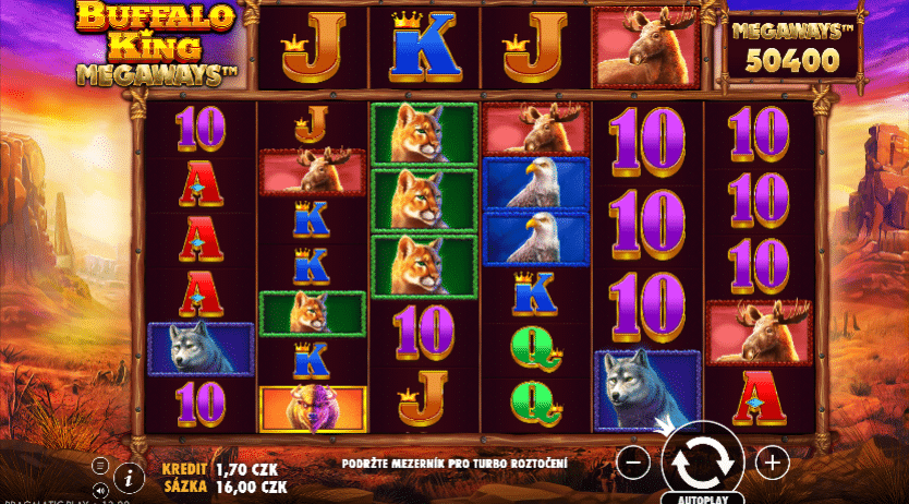 Automat The Buffalo King Megaways