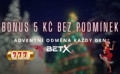 BetX 5 Kč bez podmínek