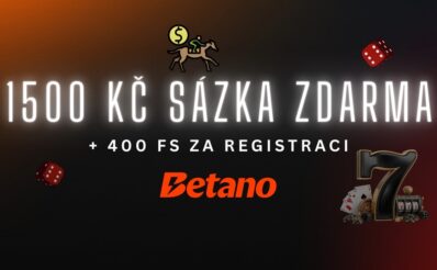 Betano 1500 Kč sázka zdarma