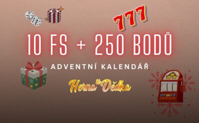 Herna U Dědka 10 FS + 250 bodů