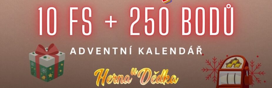 Herna U Dědka 10 FS + 250 bodů