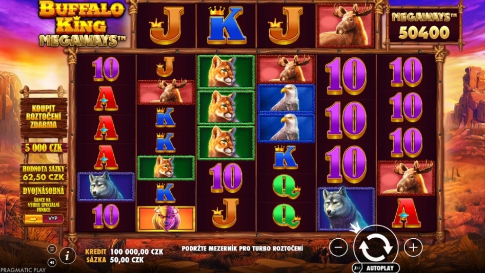 Buffalo King Megaways od Pragmatic Play