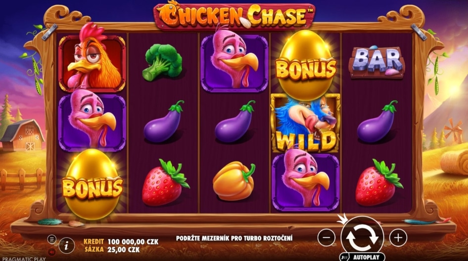 Chicken Chase – Caccia alla Gallina od Pragmatic Play
