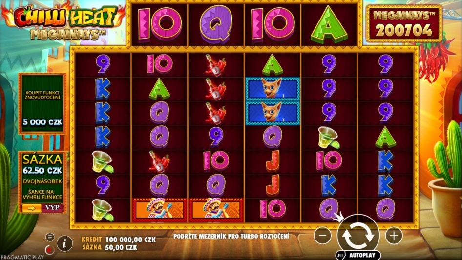 Chilli Heat Megaways od Pragmatic Play