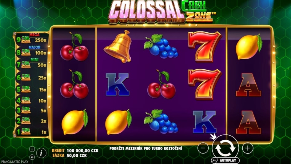 Colossal Cash Zone od Pragmatic Play