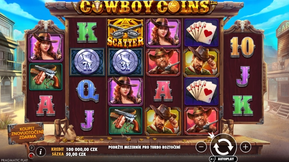 Cowboy Coins od Pragmatic Play