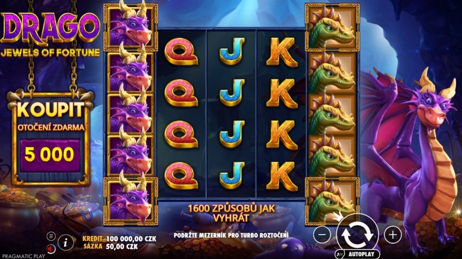 Drago – Jewels of Fortune od Pragmatic Play