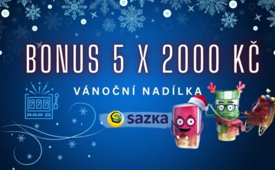 Sazka bonus 5x2000 Kč