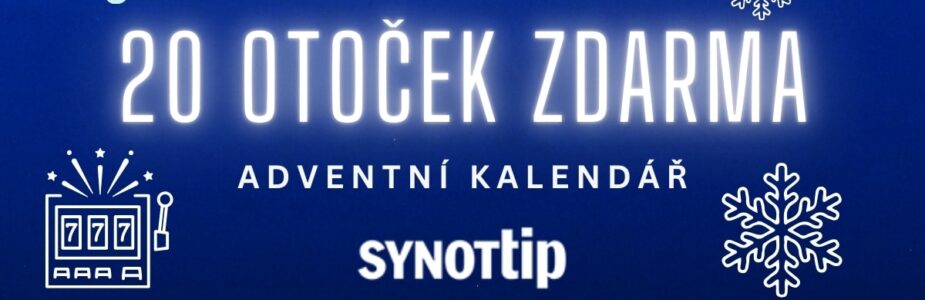 Synottip 20 otoček zdarma adventní kalendář