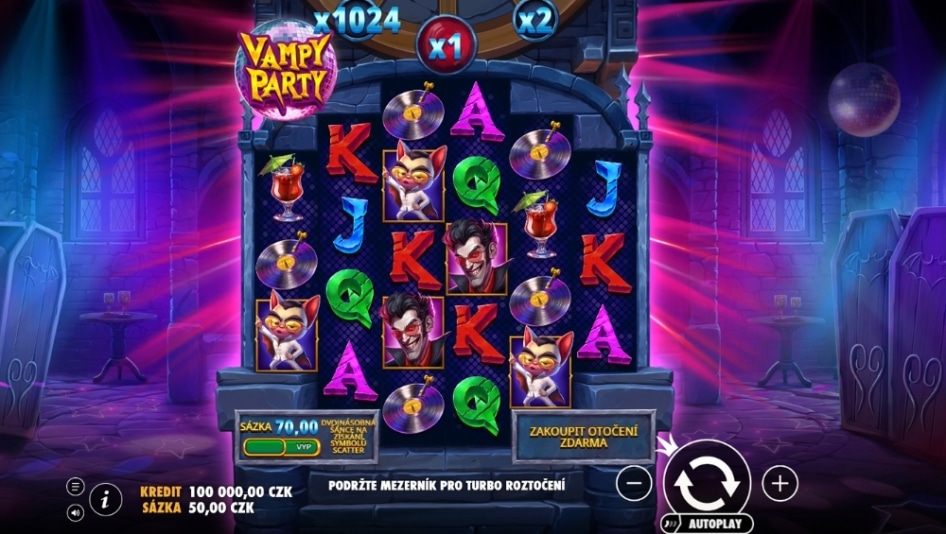 Vampy Party od Pragmatic Play
