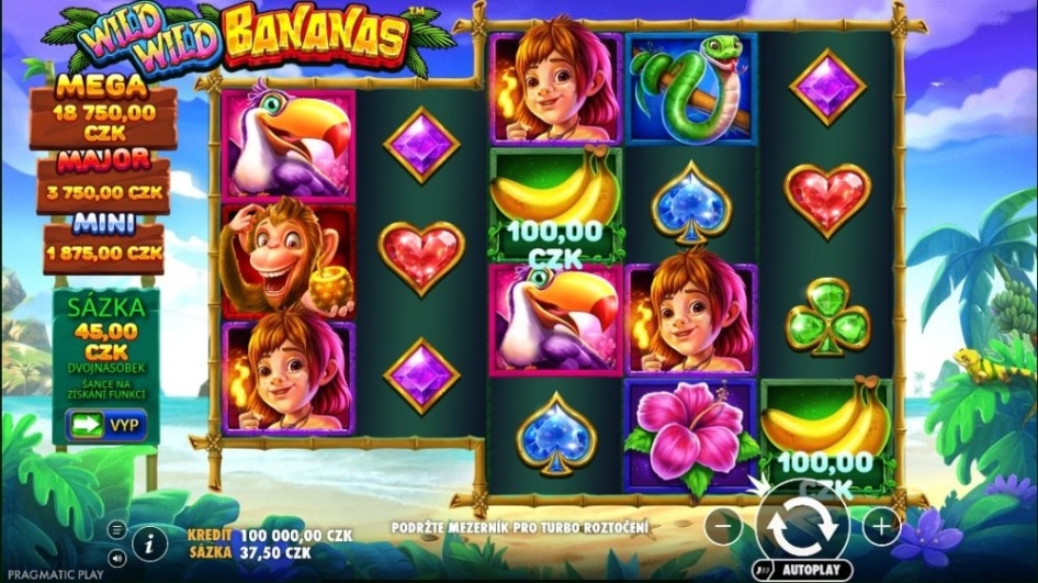 Wild Wild Bananas od Pragmatic Play