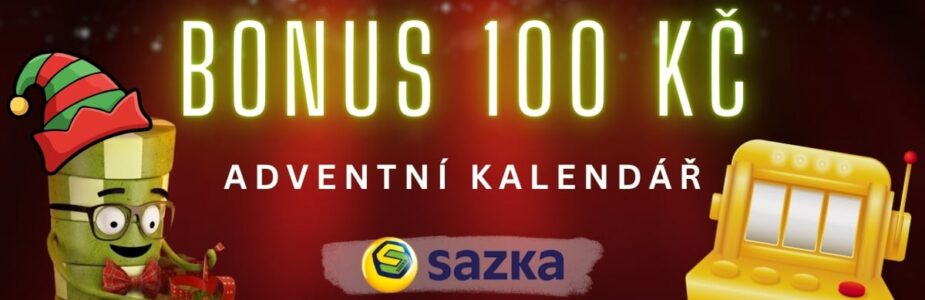 Bonus 100 Kč od Sazky