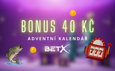 Bonus 40 Kč u BetX