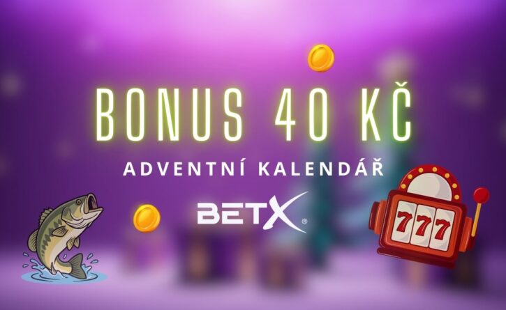 Bonus 40 Kč u BetX
