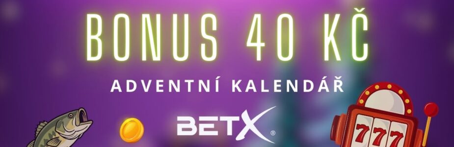 Bonus 40 Kč u BetX