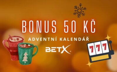 Bonus 50 Kč u BetX
