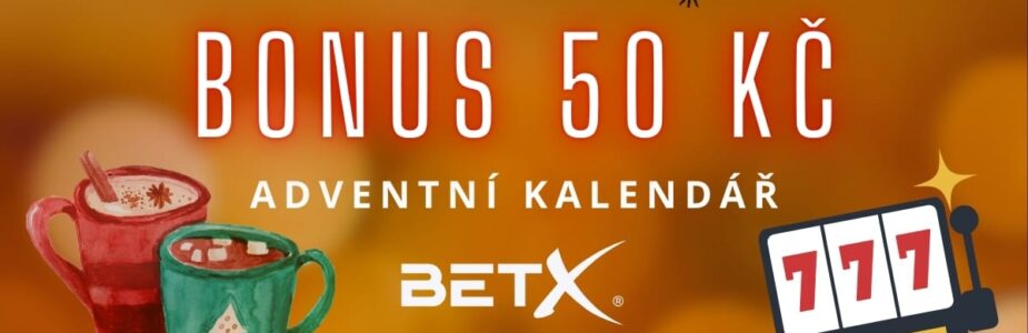 Bonus 50 Kč u BetX