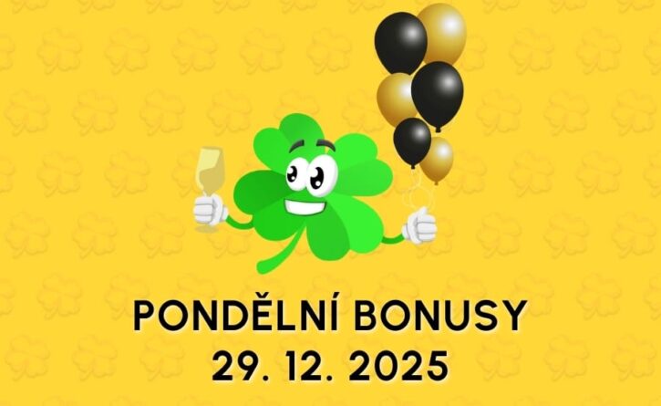 Free spiny a bonusy dnes 29-12-2025