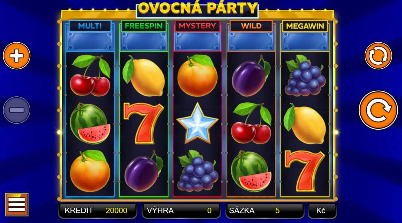 Ovocná párty u Sazky