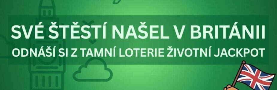 Své štěstí našel v Británii a mělo podobu milionového jackpotu!
