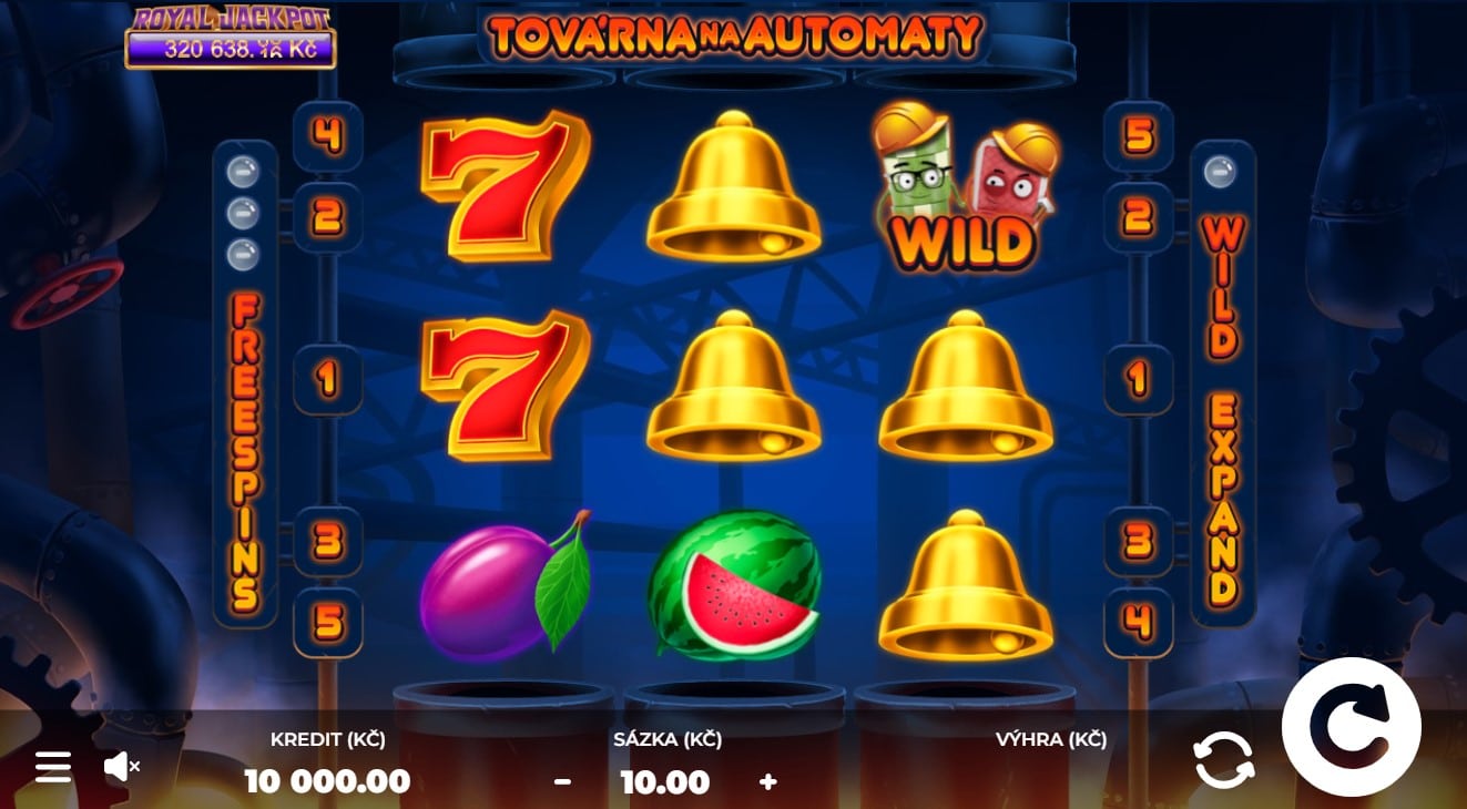 Továrna na automaty u Sazky