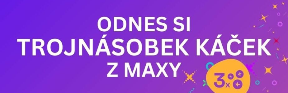 Odnes si trojnásobek káček za každou uzavřenou sázku!