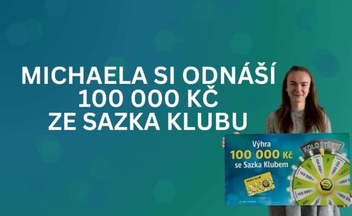 Sazka Klub jí přinesl stotisícovou výhru! Jak s ní paní Michaela naloží?