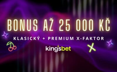 Bonus 25 000 Kč v x-faktoru na Kingsbetu