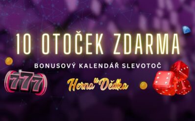 10 otoček zdarma v Herně U Dědka