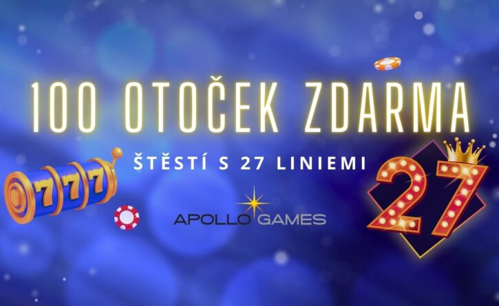 100 otoček zdarma na Apollo Games