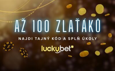 100 Zlaťáků na LuckyBetu