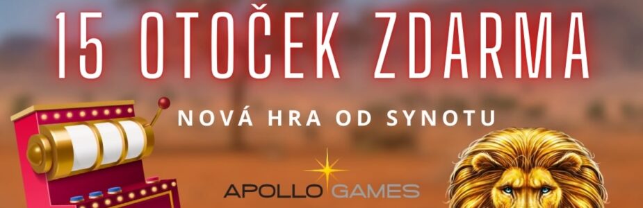 15 otoček zdarma u Apollo Games