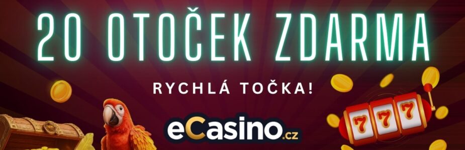 20 otoček zdarma u eCasina