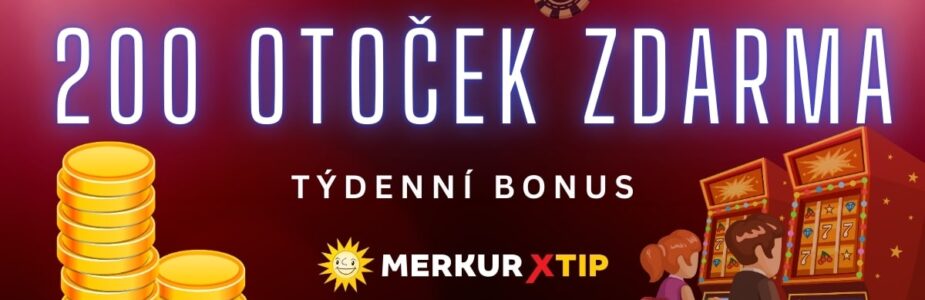 200 otoček zdarma u MerkurXtip