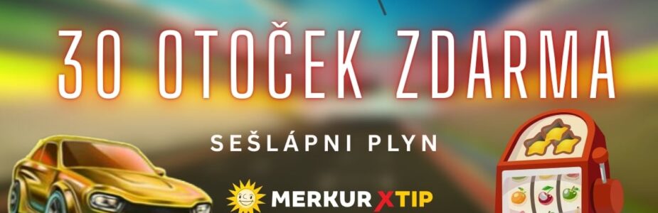 30 otoček zdarma u MerkurXtip