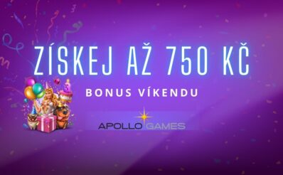 Apollo Games přináší bonus víkendu až 750 Kč