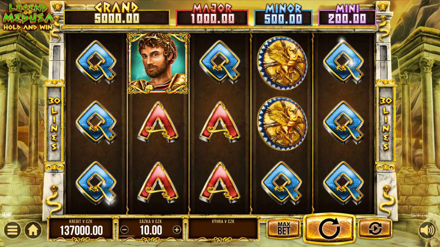 Automat Legend of Medusa Hold and win